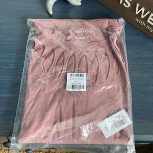 Vintage Cotton Jersey Crew Neck Cut Out LS Tee